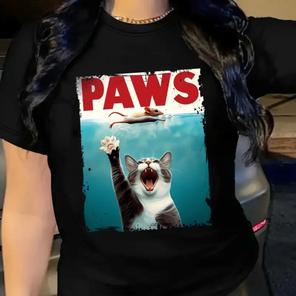 Womens Funny Cat Shirt